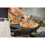 Napoleon TravelQ PRO285X Portable Propane Gas Grill with Scissor Cart, Black