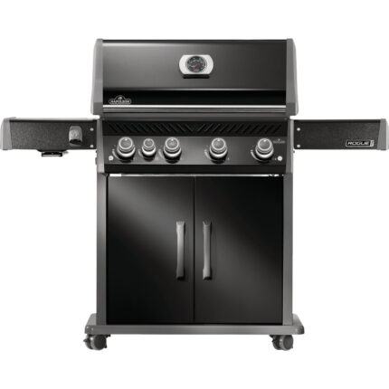Napoleon Rogue Pro 525 4-Burner Natural Gas Grill with Infrared Side Burner, Black