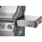 Napoleon Rogue Pro 425 3-Burner LP Gas Grill with Infrared Side Burner, Stainless Steel