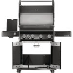 Napoleon Rogue Pro 525 4-Burner Natural Gas Grill with Infrared Side Burner, Black