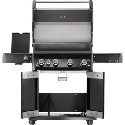 Napoleon Rogue Pro 525 4-Burner Natural Gas Grill with Infrared Side Burner, Black