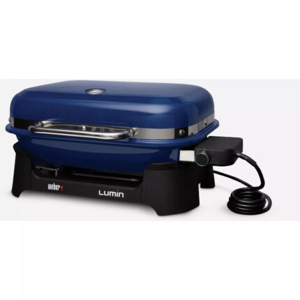 Weber Lumin Electric Grill, Deep Ocean Blue