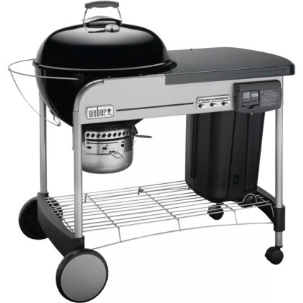Weber Performer Deluxe 22 In. Charcoal Grill, Black