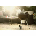 Weber Original Kettle Premium 22 In. Charcoal Grill, Black
