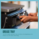 Char-Broil 22 In. Performance Series Portable Tabletop 2 Burner Propane Gas Griddle, Black