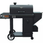 Oklahoma Joe's Tahoma 900 Sq. In. Black Vertical Gravity Feed Charcoal Smoker & Grill