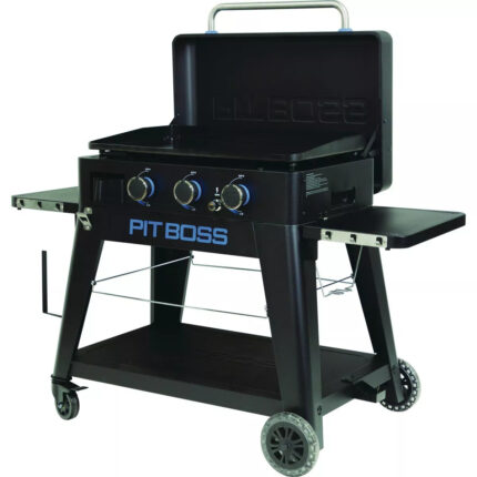 Pit Boss 3-Burner Propane Gas Gas Griddle Flat Top Grill, Black