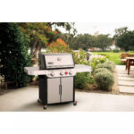 Weber Genesis S-325S 3-Burner Stainless Steel 39,000 BTU LP Gas Grill