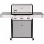 Weber Genesis S-315 3-Burner Liquid Propane Gas Grill, Stainless Steel