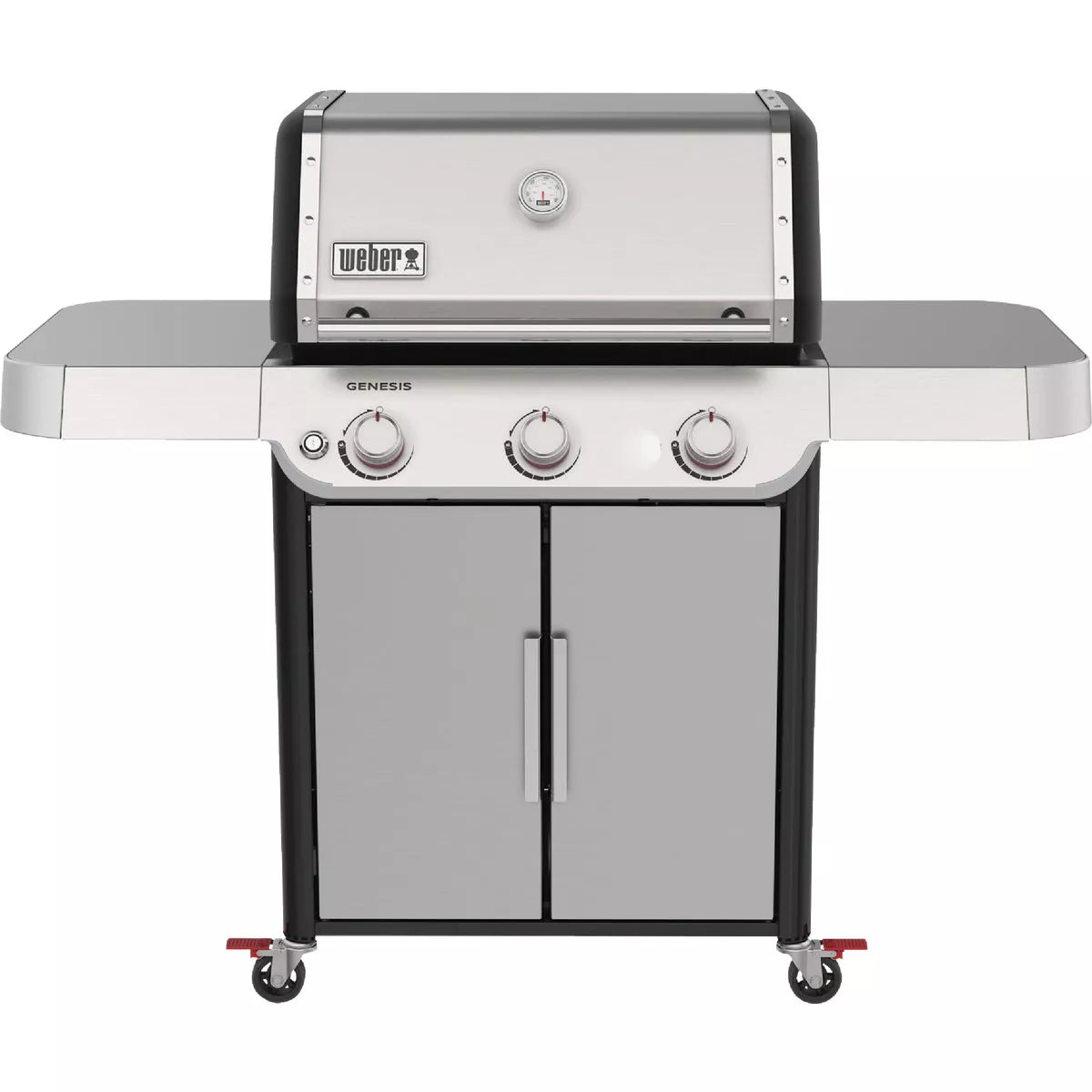 item_847159 Weber Genesis S-315 3-Burner Liquid Propane Gas Grill, Stainless Steel