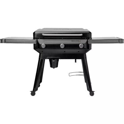 Traeger Flatrock 3-Burner Propane Gas Griddle Flat Top Grill, Black