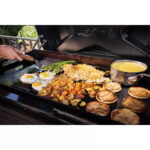 Traeger Flatrock 3-Burner Propane Gas Griddle Flat Top Grill, Black