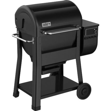 Weber Searwood 600 Pellet Grill, Black