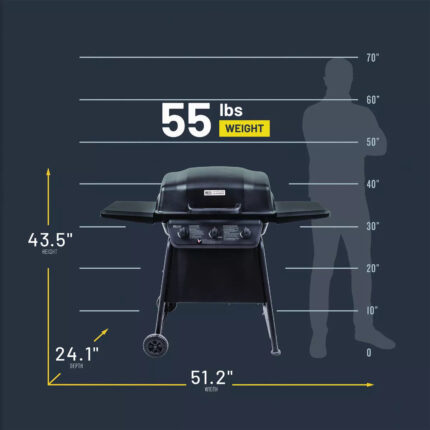 Char-Broil American Gourmet Classic Series 3-Burner LP Gas Grill