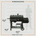 Oklahoma Joe's Canyon Combo Charcoal/Gas Smoker & Grill