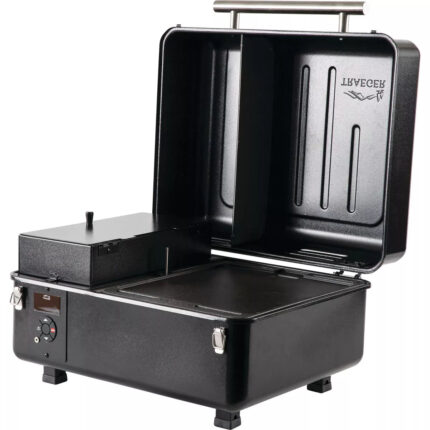 Traeger Ranger Portable Wood Pellet Grill, Black
