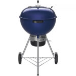 Weber Master-Touch 22 In. Charcoal Grill, Deep Ocean Blue